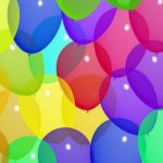 multicolored Balloons Stock Photo