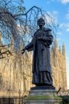 Emmeline Pankhurst Statue In Victoria Tower Gardens Stock Photo