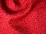 Red Fabric Sample Stock Photo