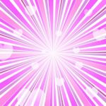 Abstract Love Heart Burst Ray Background Pink Stock Photo