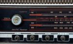 Vintage Radio Dial Stock Photo