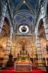 Interior View Of Sienna Cathedral Stock Photo