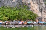 Koh Panyee Or Punyi Island Village Is Floating Stock Photo