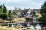 View Of  A Building On The Scotney Castle Estate Stock Photo