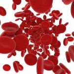 Stream Of Blood Cells Stock Photo