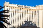 Las Vegas, Nevada/usa - August 1 : Monte Carlo Hotel In Las Vega Stock Photo