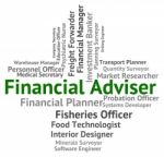 Financial Adviser Shows Aide Commerce And Tutor Stock Photo