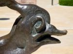 Marbella, Andalucia/spain _ May 4 : Salvador Dali Sculpture In M Stock Photo