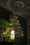Modern And Alternative Christmas Tree Stock Photo