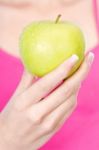 Fruit In Woman's Hand Stock Photo