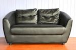 Black Sofa Stock Photo