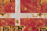 Grunge Flag Of Denmark Stock Photo
