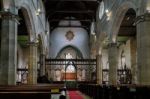 East Grinstead,  West Sussex/uk - August 18 :  Main Altar In St Stock Photo