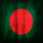 Old Grunge Flag Of Bangladesh Stock Photo