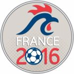 France 2016 Football  Europe Championships Circle Stock Photo