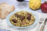 Typical Stew Of Fava Beans Stock Photo
