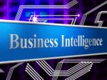 Business Intelligence Shows Brains Sharpness And Acumen Stock Photo