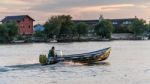 Tulcea, Danube Delta/romania - September 22 : High Speed Boat  T Stock Photo