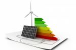 Energy Efficiency Concept Stock Photo