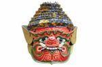 Tradition Ramayana Demon Mask Stock Photo