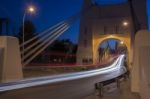 Walter Taylor Bridge In Brisbane Stock Photo