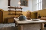 Castle Kitchen At St Fagans National History Museum Stock Photo