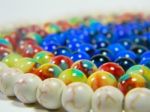 Beads And Pearls To Put Together Jewelery Stock Photo