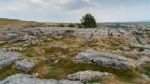 View Of The Limestone Pavement Above Malham Cove In The Yorkshir Stock Photo