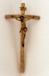 Wooden Crucifix Stock Photo