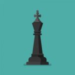 Chess Figure Icon Stock Photo