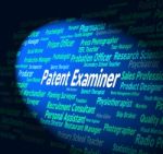 Patent Examiner Showing Performing Right And Job Stock Photo