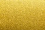 Gold Glitter Background, Defocused Stock Photo