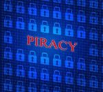 Copyright Piracy Means Protection License And Protected Stock Photo