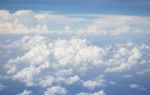 Beautiful Blue Sky With White Cloud Stock Photo