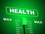 Max Health Indicates Preventive Medicine And Doctors Stock Photo