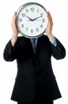 Time Is The Face Of The Business Stock Photo