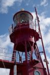 Cardiff Uk March 2014 - View Of Lightship 2000 Stock Photo