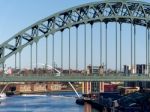 Newcastle Upon Tyne, Tyne And Wear/uk - January 20 : View Of The Stock Photo