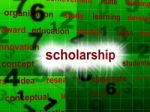 Education Scholarship Shows School Training And Schooling Stock Photo