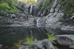 Cedar Creek Falls In Mount Tamborine Stock Photo