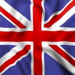 Union Jack Indicates English Flag And Britain Stock Photo