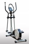 Elliptical Gym Machine Stock Photo