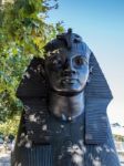 The Sphinx On The Embankment In London Stock Photo