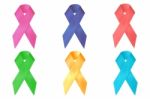 Ribbon Icon Stock Photo