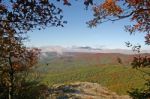 Autumn Day In The Blue Ridge Mountains Stock Photo