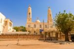 Coptic Cathedral In Khartoum Stock Photo