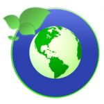 Eco Friendly Means Go Green And Earth Stock Photo