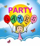 Party Games Shows Play Time And Celebrations Stock Photo