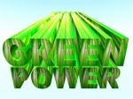 Green Power Stock Photo