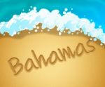 Bahamas Holiday Shows Tropical  Vacation And Getaway Stock Photo